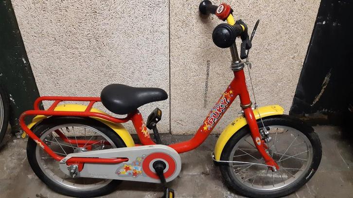 Puky 16" rouge/jaune Youke – 4-6 ans, Vélos & Vélomoteurs, Vélos | Vélos pour enfant, Utilisé, 16 à 20 pouces, Enlèvement