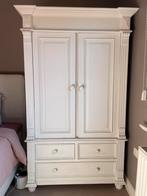 Witte houten kinderkleerkast, Ophalen, Gebruikt, Kast, 50 tot 70 cm