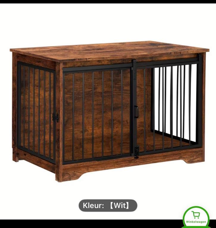 Honden bench hout, Dieren en Toebehoren, Hondenbenches, Nieuw, Ophalen