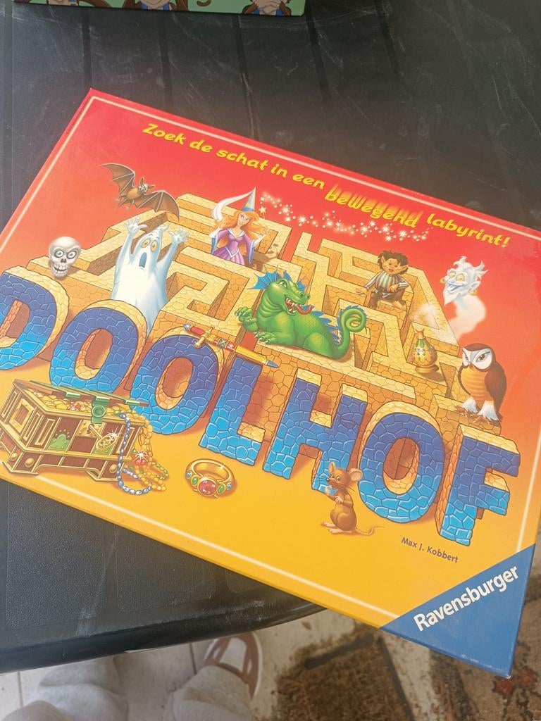 Doolhof, Hobby en Vrije tijd, Gezelschapsspellen | Bordspellen, Ophalen of Verzenden