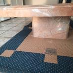 Marmeren salontafel, Huis en Inrichting, Tafels | Salontafels, Ophalen, Gebruikt, 100 tot 150 cm, 150 tot 200 cm