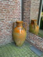 Grote Mediterrane kruik 20e eeuw type “amphora, olijfkruik”, Tuin en Terras, Ophalen, Gebruikt