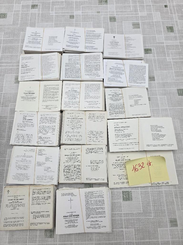 Doodsprentjes oud strijders, Verzamelen, Ophalen of Verzenden, Bidprentje