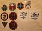 lot de 10 autocollants militaires, Enlèvement ou Envoi, Armée de terre, Emblème ou Badge