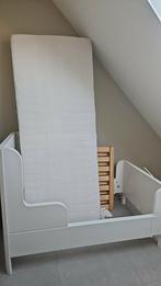BUSUNGE Meegroeibed van IKEA, incl. matras en dons, Enfants & Bébés, Chambre d'enfant | Lits, 180 cm ou plus, 85 à 100 cm, Comme neuf