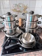 Demeyere kookpotten- en pannen, Ophalen, Inox, Pannenset