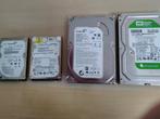 Lot harde schijven, Computers en Software, Harde schijven, Ophalen, Intern, Gebruikt, WD en Seagate
