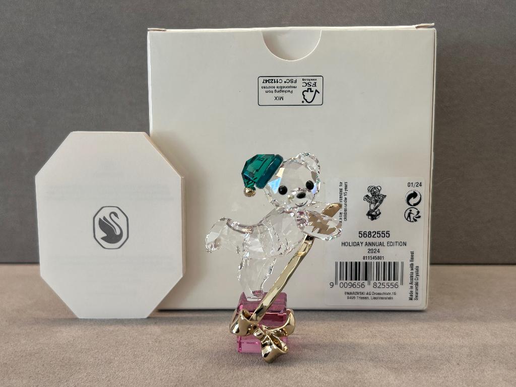 Swarovski Beer Kris Kerst Limited Editie 2024, Verzamelen, Ophalen of Verzenden, Nieuw, Figuurtje