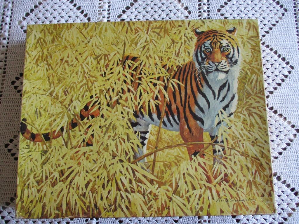 Puzzle Tigre 850 pièces - idée cadeau, Hobby & Loisirs créatifs, Sport cérébral & Puzzles, Neuf, Puzzle, 500 à 1500 pièces, Enlèvement ou Envoi
