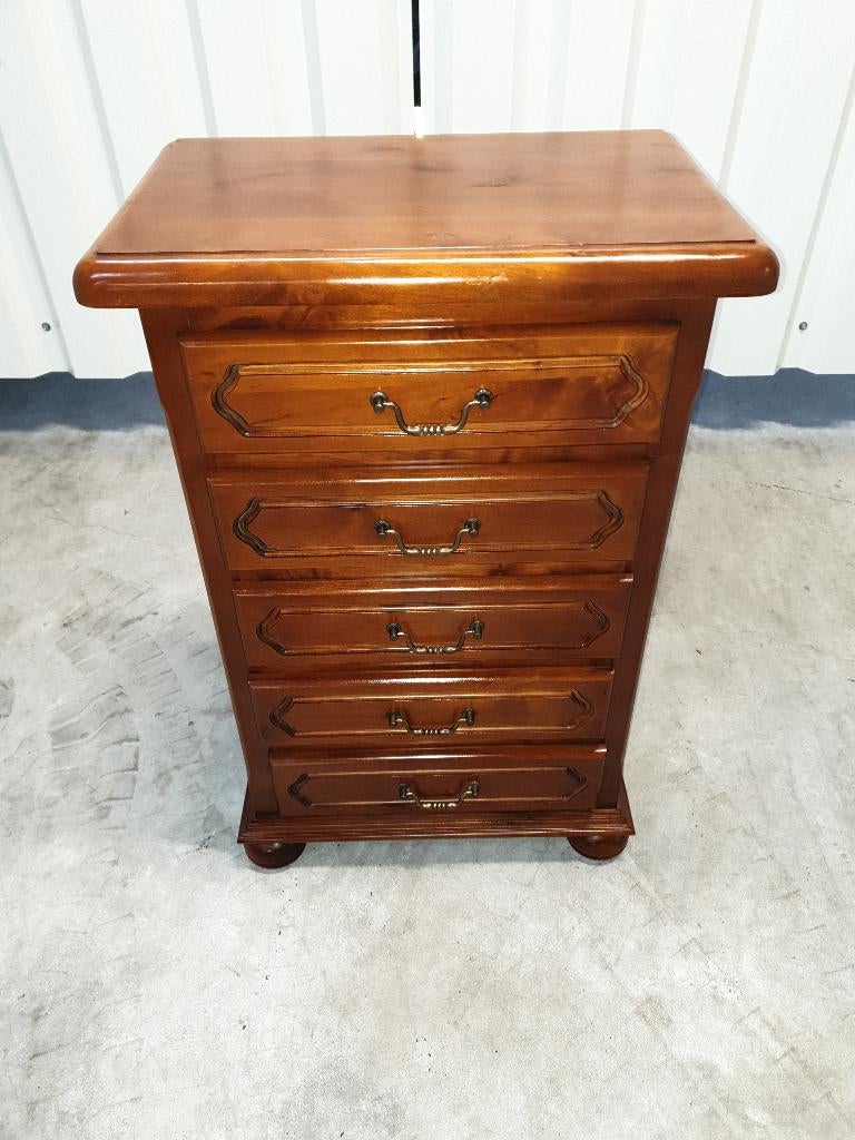 Ladenkast in kerselaar. Het kan geleverd worden., Huis en Inrichting, 5 laden of meer, Ophalen, Gebruikt, Kersenhout