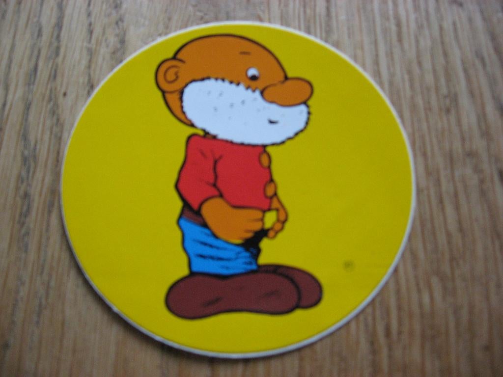 Autocollant Paul le nain des forêts, Enlèvement ou Envoi, Neuf, Bande dessinée ou Dessin animé