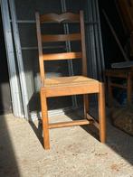Houten stoel met riet, Antiek en Kunst, Ophalen