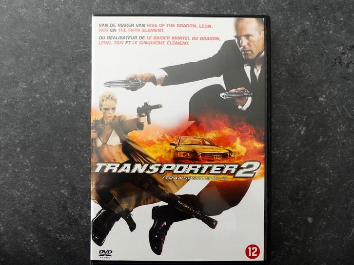 Dvd ‘Transporter 2’, Cd's en Dvd's, Dvd's | Actie, Zo goed als nieuw, Actie, Vanaf 12 jaar, Ophalen of Verzenden