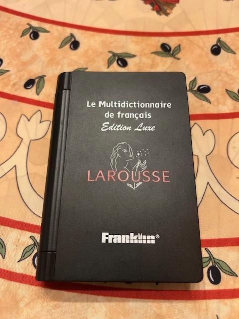Dictionnaire électronique Larousse Franklin - Édition Luxe, Computers en Software, Overige Computers en Software, Zo goed als nieuw