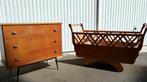Lit bébé et commode vintage époque scandinave année 60, Enlèvement