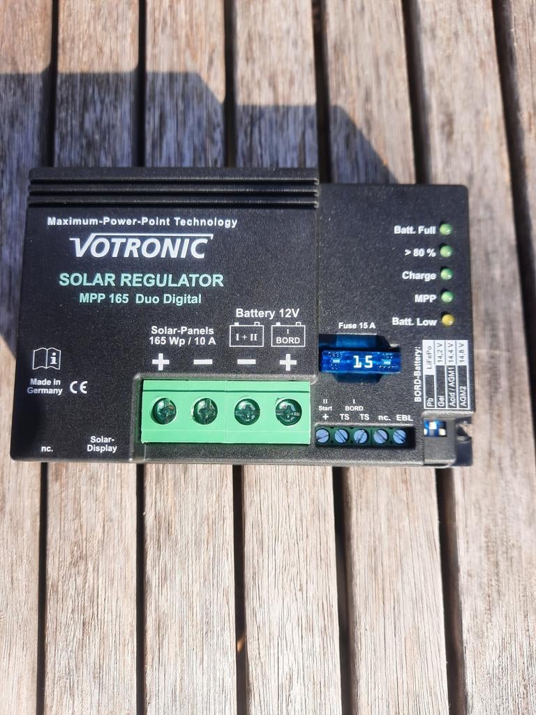 Régulateur solaire Votronic, Enlèvement
