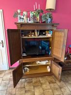 Complete eetkamer, Ophalen, Gebruikt, Vintage, 6 tot 8 stoelen