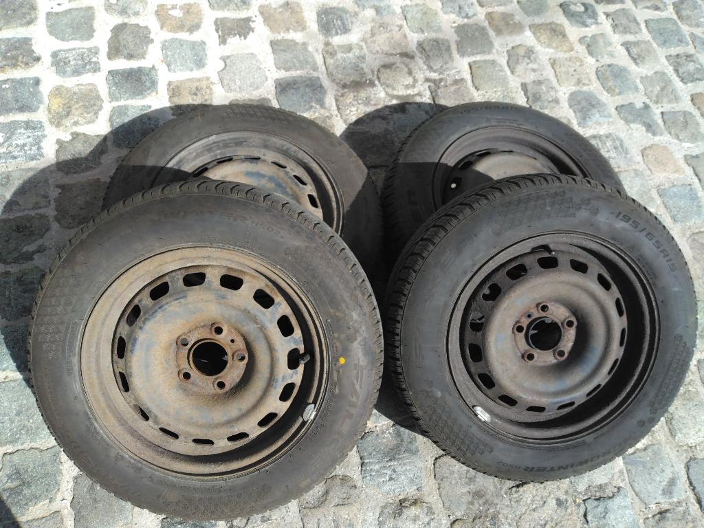 Jantes, 15 pouces, Pneus hiver, Véhicule de tourisme, Enlèvement