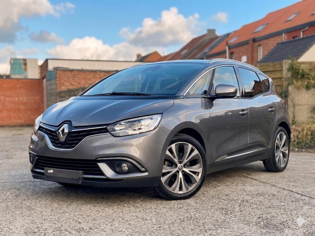 RENAULT GRAND SCÉNIC — 7 ZITPLAATSEN — 2017 — 1.2 TCE 120 PK, Auto's, Renault, Monovolume, Leder en Stof, Bedrijf, 5 deurs