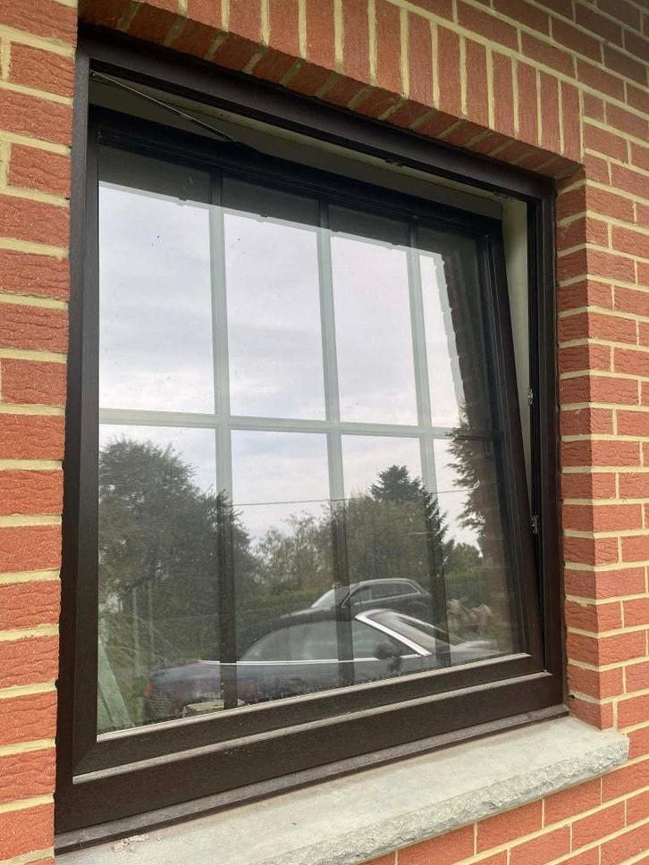 chassis PVC Kommerling, Bricolage & Construction, Châssis & Portes coulissantes, Comme neuf, Châssis de fenêtre, Synthétique, Vitre comprise