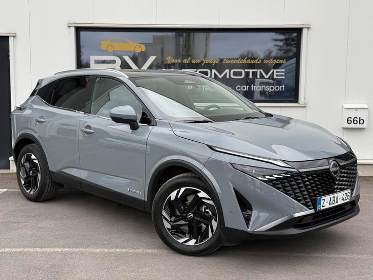 NISSAN QASHQAI E-POWER N-DESIGN - Glass Roof - Cold Pack, Auto's, Nissan, Bedrijf, Te koop, Qashqai, 360° camera, ABS, Achteruitrijcamera