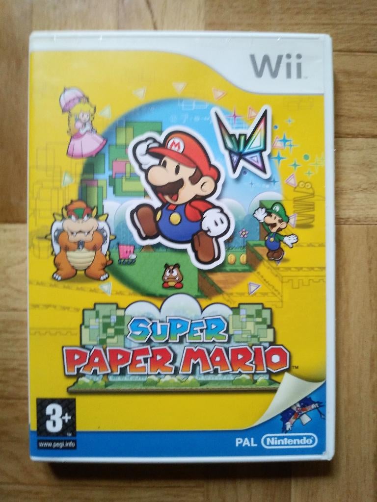 Super Paper Mario pour Wii ou Wii U, Consoles de jeu & Jeux vidéo, Jeux | Nintendo Wii, Enlèvement ou Envoi, 1 joueur, Comme neuf