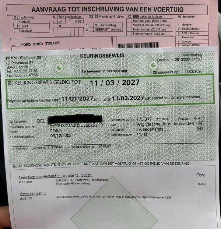 Ford, Autos, Ford, Entreprise, Fusion, ABS, Airbags, Radio, Essence, Euro 4, Boîte manuelle, Enlèvement