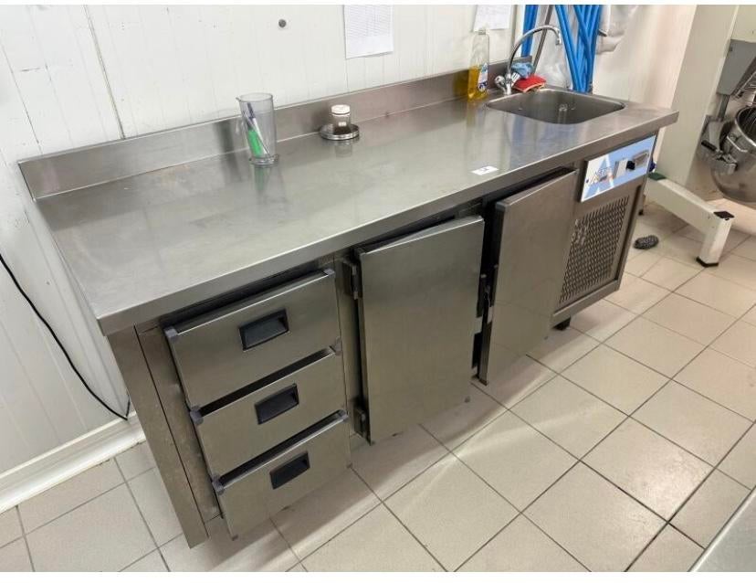 Meuble réfrigéré avec evier, Enlèvement ou Envoi, Utilisé, Autres types