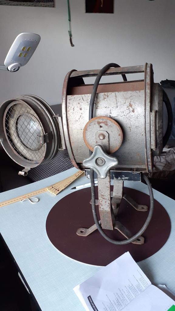 Vintage Theaterspot/verlichting., TV, Hi-fi & Vidéo, Bobines de film, Enlèvement