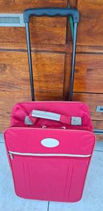 Trolley tissu rouge + 2 sacs, Enlèvement