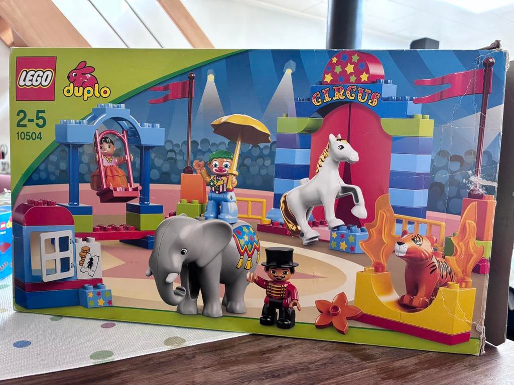 Lego duplo circus, Kinderen en Baby's, Speelgoed | Duplo en Lego, Ophalen of Verzenden, Gebruikt, Duplo, Overige thema's