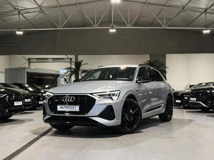 Audi E-Tron 50 Quattro S-Line Florett Silver - Garantie, Autos, Audi, Entreprise, Achat, e-tron, ABS, Caméra de recul, Phares directionnels
