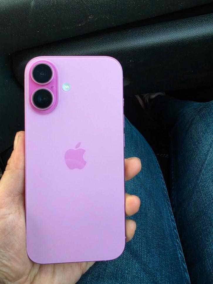 Iphone 16 roze batterij 100%, Télécoms, Téléphonie mobile | Apple iPhone, iPhone 16, Rose, Enlèvement ou Envoi