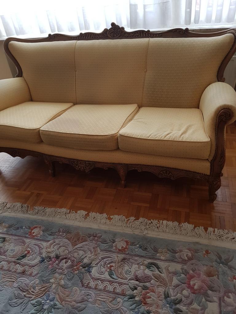 Superbe salon. Louis xv, Enlèvement, Tissus
