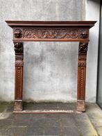 Cheminée en bois style Neo Renaissance, Enlèvement, Utilisé