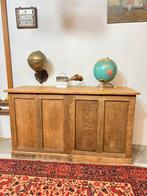 Ancien meuble de metier a tiroirs en chene, 25 à 50 cm, Vintage, 100 à 150 cm, Enlèvement