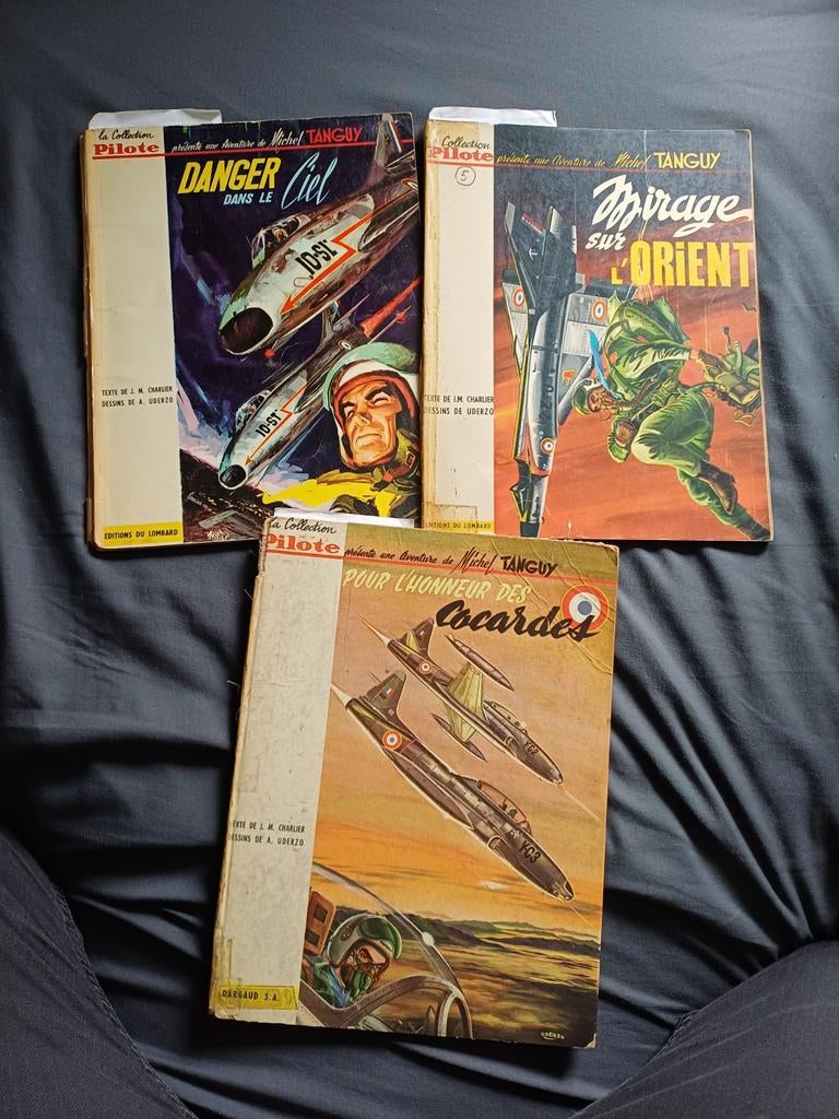 Bd Tanguy et Laverdure EO (2 Belge et 1 Française), Livres, BD, Plusieurs BD, Enlèvement ou Envoi