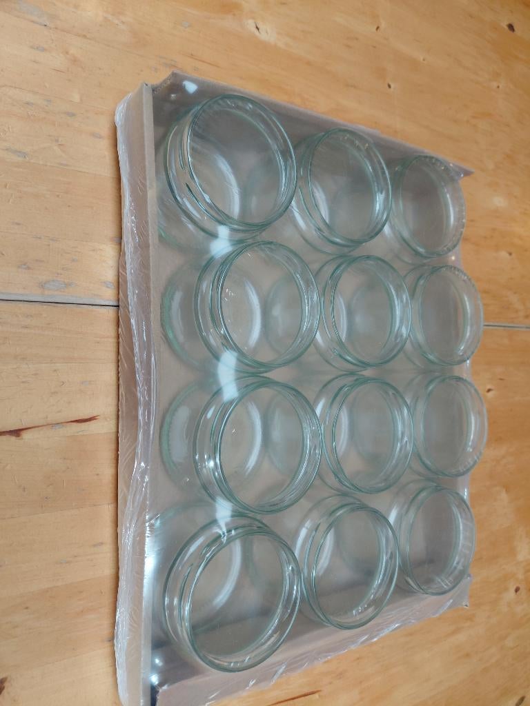 140 confituurbokalen nieuw en gebruikt, Maison & Meubles, Cuisine | Casseroles & Poêles, Enlèvement, Comme neuf