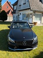 Mercedes C43 AMG CABRIO, Auto's, Automaat, Cabriolet, Zwart, Leder