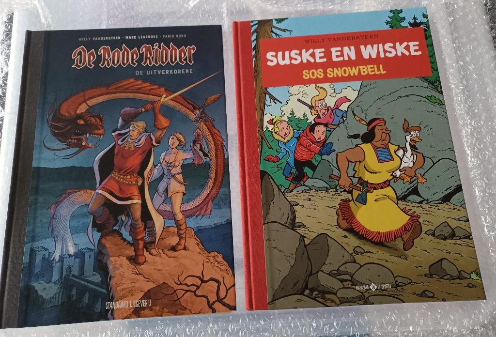 Luxe-uitgaves Suske en Wiske en De Rode Ridder, Boeken, Meerdere stripboeken, Ophalen, Nieuw
