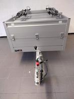 Remorque à bagages Anssems avec 2 porte-vélos Thule, Autos : Divers, Remorques, Enlèvement, Comme neuf