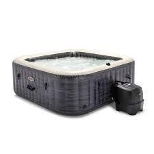 Intex PureSpa Jet & Bubble Deluxe spa - 6 pers., Jardin & Terrasse, Bains à remous et Spas, Neuf, Gonflable, Couverture, Tapis de sol