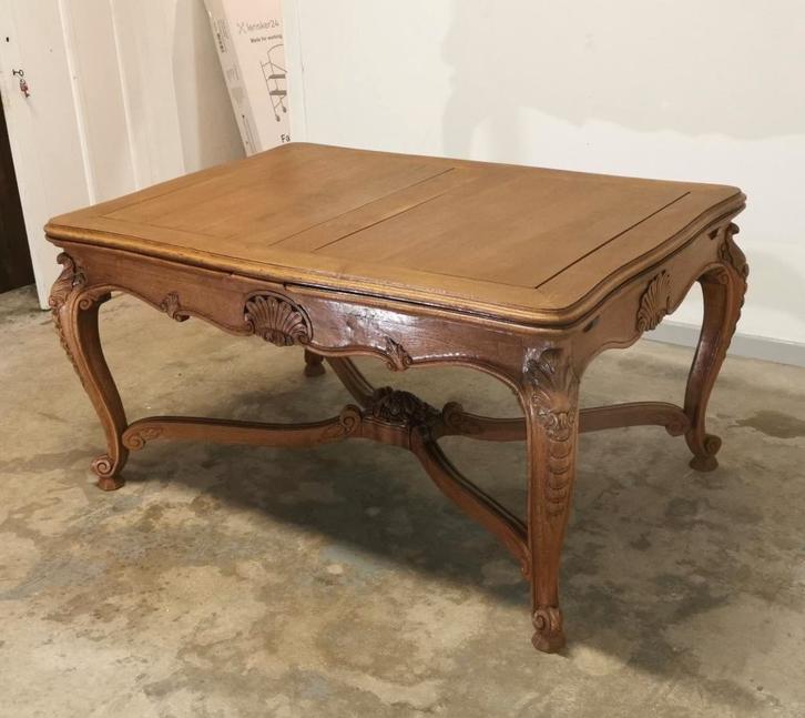 Table liégeoise ancienne 145x102 + extensible à 2,65 m, Antiquités & Art, Antiquités | Meubles | Tables, Enlèvement