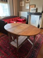 Antieke klaptafel met gedraaide poten, Antiek en Kunst, Ophalen