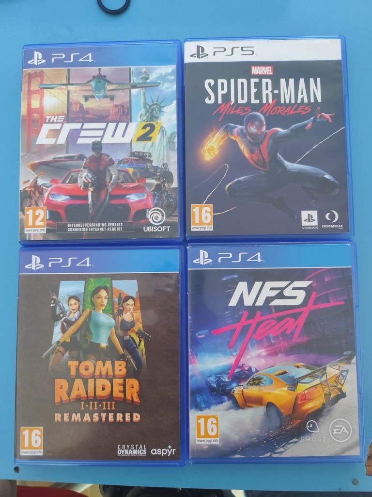 Ps4/5 games samen of apart geen verzending, Enlèvement, Comme neuf