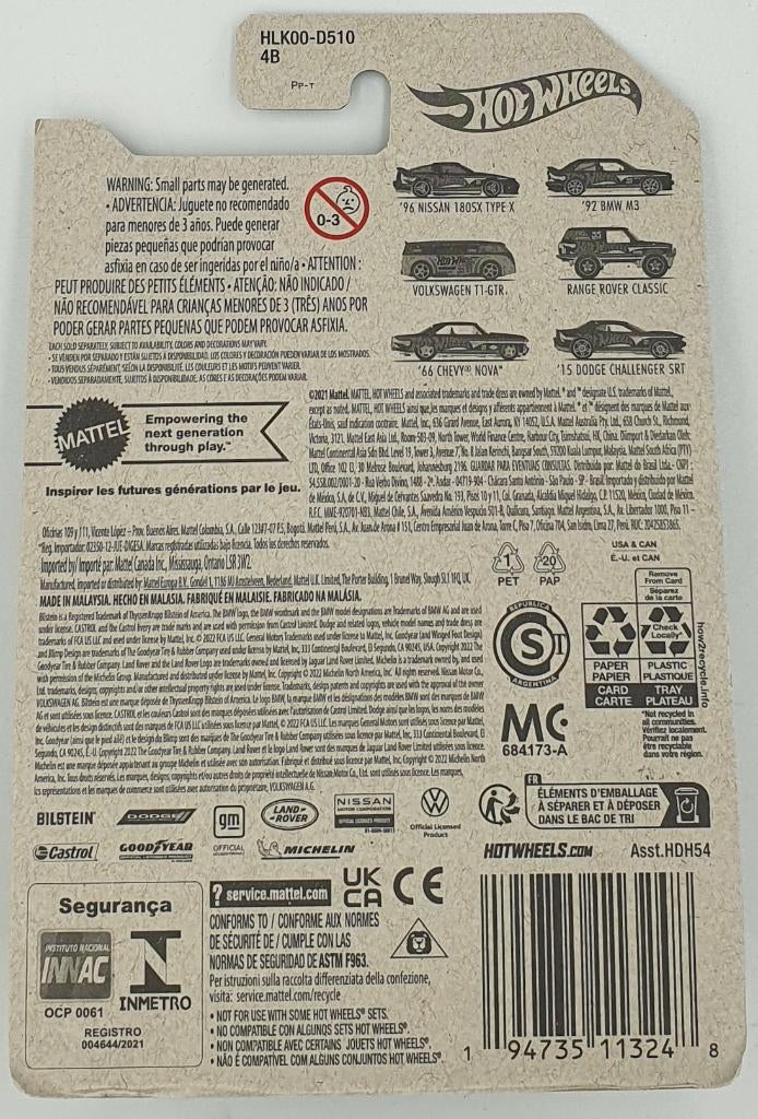 Hot Wheels - 55th Anniversary - '66 Chevy Nova - HLK00, 333 Continental Boulevard, El Segundo, CA 90245, United States, Verzenden