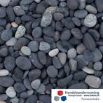 Castle zwart grind afgeronde donkergrijs antraciet tuin deco, Verzenden, Nieuw, Antraciet, Grind