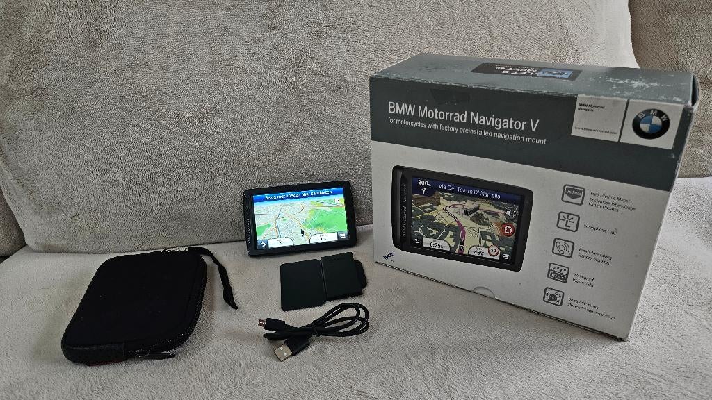 Garmin Navigator V - Live time update maps & Flitsers, Ophalen, Zo goed als nieuw