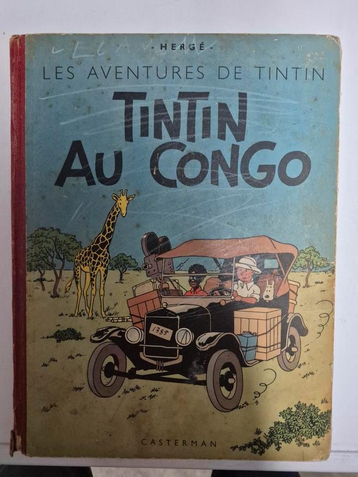 Tintin au congo, Livres, BD, Enlèvement