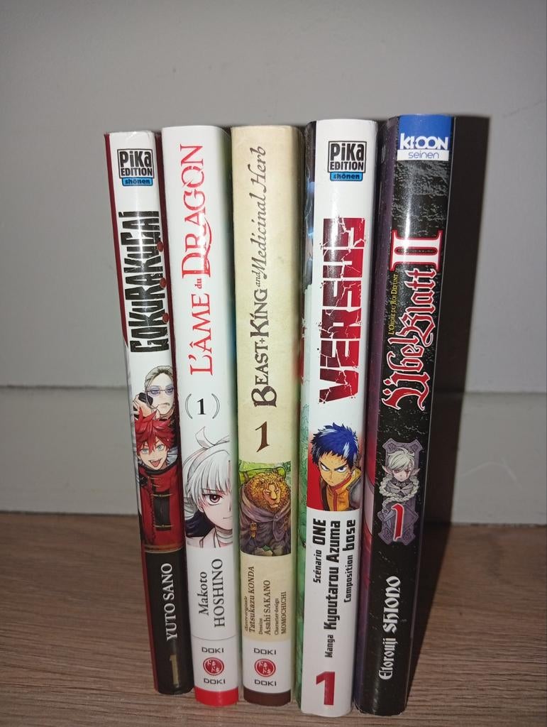 5 manga, Livres, BD | Comics, Enlèvement